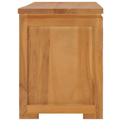 TV-taso 110x30x40 cm täysi tiikki