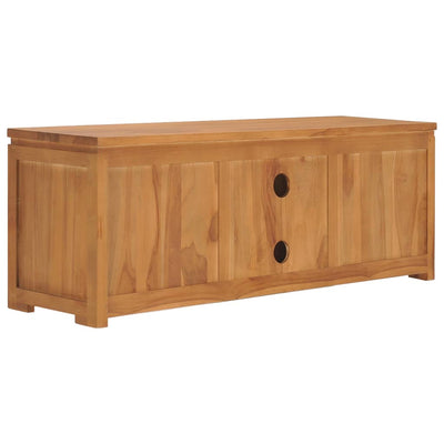 TV-taso 110x30x40 cm täysi tiikki