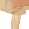 TV-taso 110x30x45 cm täysi mangopuu