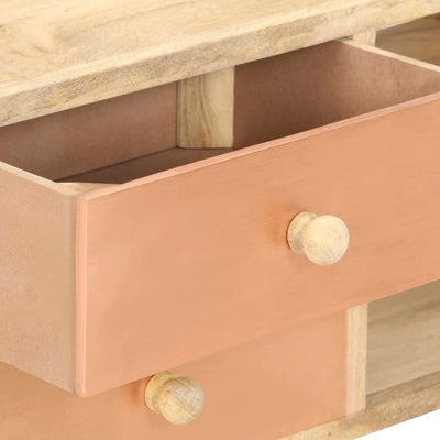TV-taso 110x30x45 cm täysi mangopuu