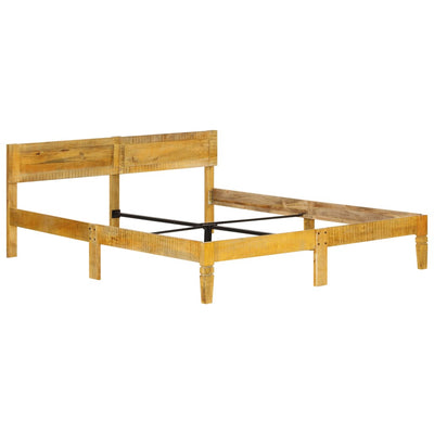 Sängynrunko täysi mangopuu 140 cm