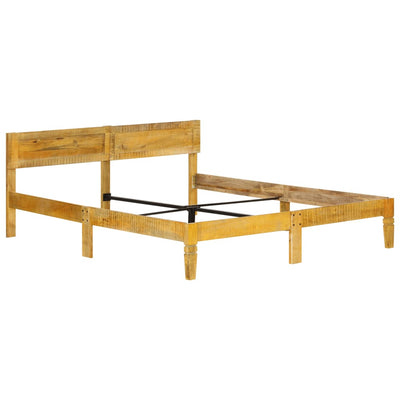 Sängynrunko täysi mangopuu 180 cm