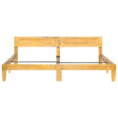 Sängynrunko täysi mangopuu 200 cm