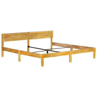 Sängynrunko täysi mangopuu 200 cm