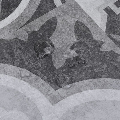 Harmaa pvc-lattialankut Kostake 5,02 m² 2 mm (itseliimautuva kuvio)