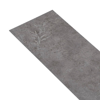 Betoninharmaa pvc-lattialankut Kostake 5,02 m² 2 mm (itseliimautuva)