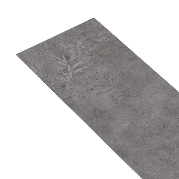 Lattialankut Betoninharmaa 5,02 m² 36 kpl Polyvinyylikloridi