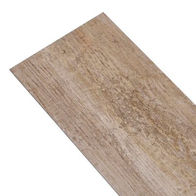 Pvc-lattialankut Kostake 5,02 m² (2 mm itseliimautuva pesty puu)
