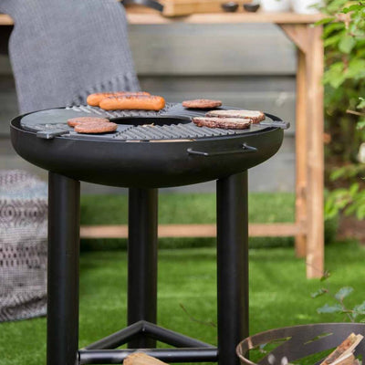 BBQ Plancha grilli musta teräs