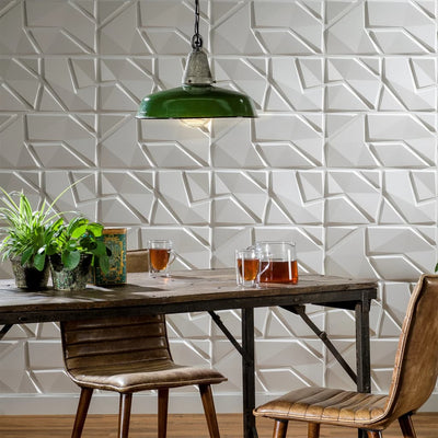 WallArt Seinäpaneelit 3D Liam 12 kpl GA-WA31