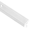 Portaikon suojukset L-muotoiset 15 kpl alumiini 90 cm hopea