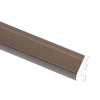 Portaikon suojukset L-muotoiset 5 kpl alumiini 90 cm ruskea