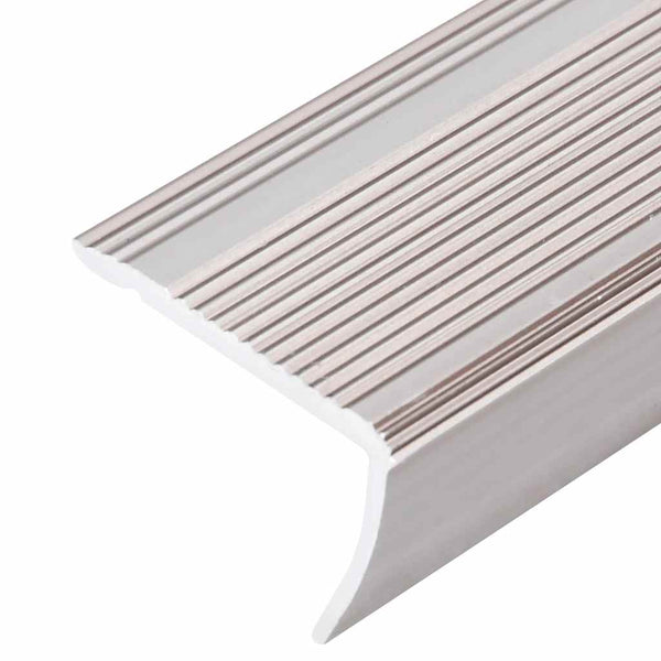 Portaikon suojukset L-muotoiset 15 kpl alumiini 90 cm samppanja