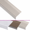Portaikon suojukset L-muotoiset 15 kpl alumiini 90 cm samppanja