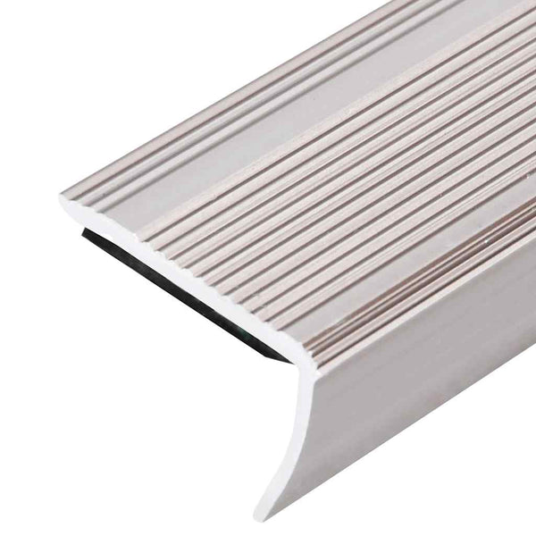 Portaikon suojukset L-muotoiset 15 kpl alumiini 90 cm samppanja