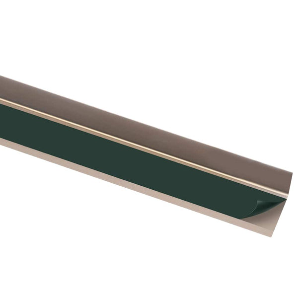Portaikon suojukset L-muotoiset 5 kpl alumiini 100 cm ruskea