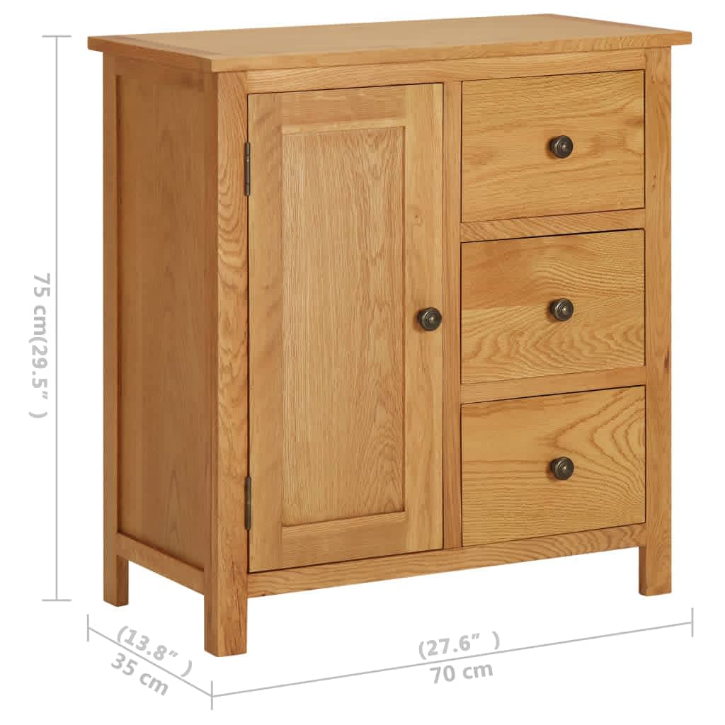 Kaappi Catalyn 70x35x75cm (tammi)