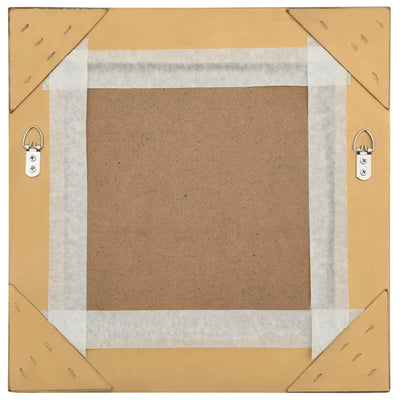 Kulta seinäpeili barokkityylinen Prodmex 40x40cm