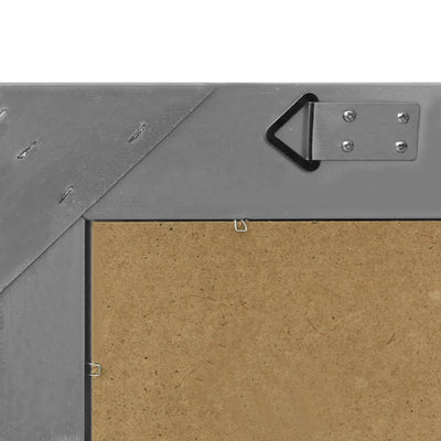 Musta seinäpeili barokkityylinen Prodmex 50x50cm