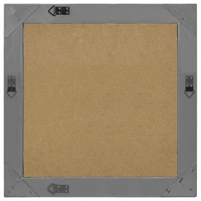 Musta seinäpeili barokkityylinen Prodmex 60x60cm