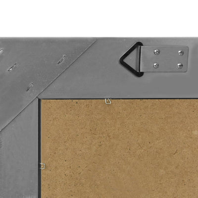 Musta seinäpeili barokkityylinen Prodmex 60x60cm