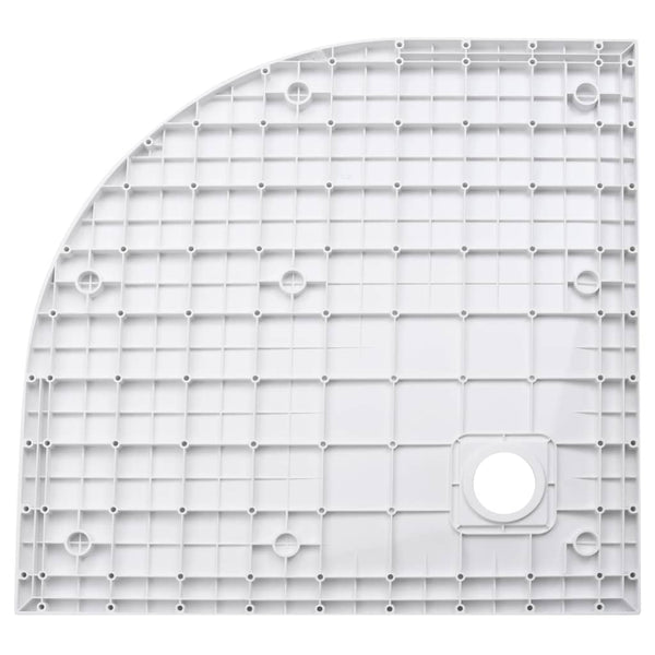 Valkoinen suihkualusta Beatris 90x90cm