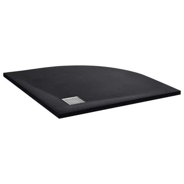 Musta suihkualusta smc Beatris 90x90cm