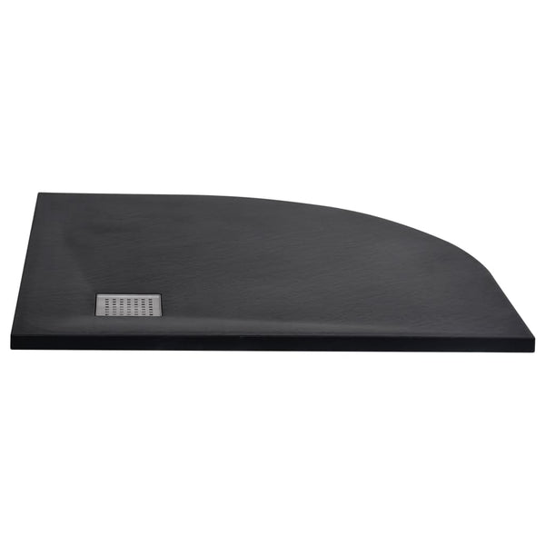 Musta suihkualusta smc Beatris 90x90cm