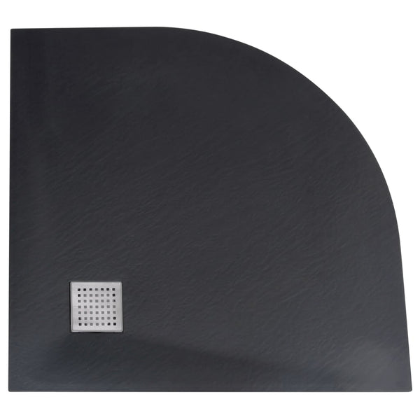 Musta suihkualusta smc Beatris 90x90cm