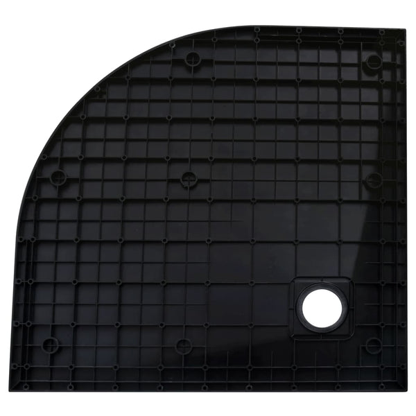 Musta suihkualusta smc Beatris 90x90cm