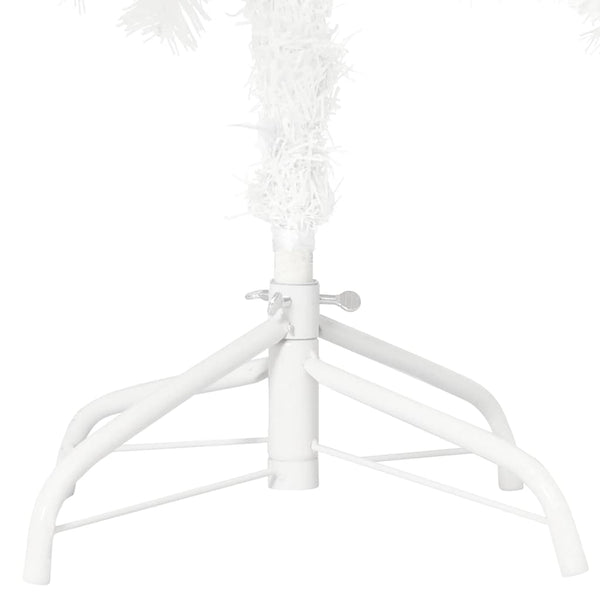Valkoinen tekojoulukuusi aidonlaiset havut Rodrique 240cm