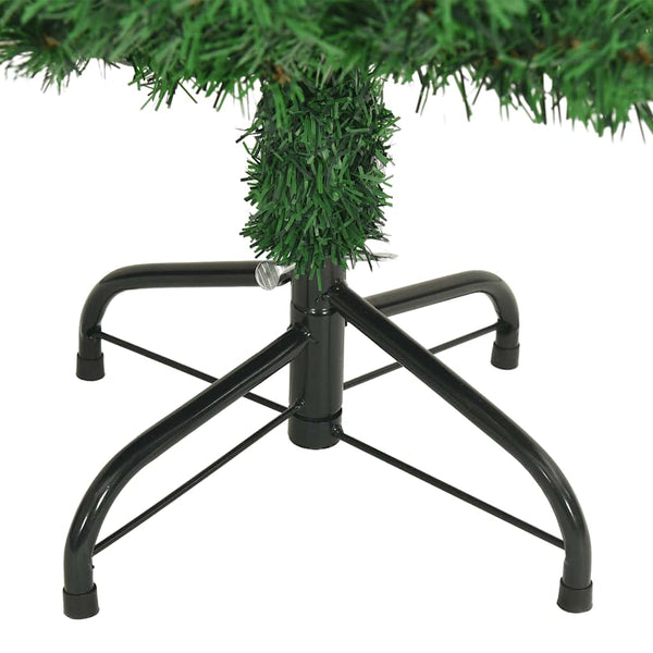 Vihreä tekojoulukuusi paksuilla oksilla Naxeia 150cm (pvc)