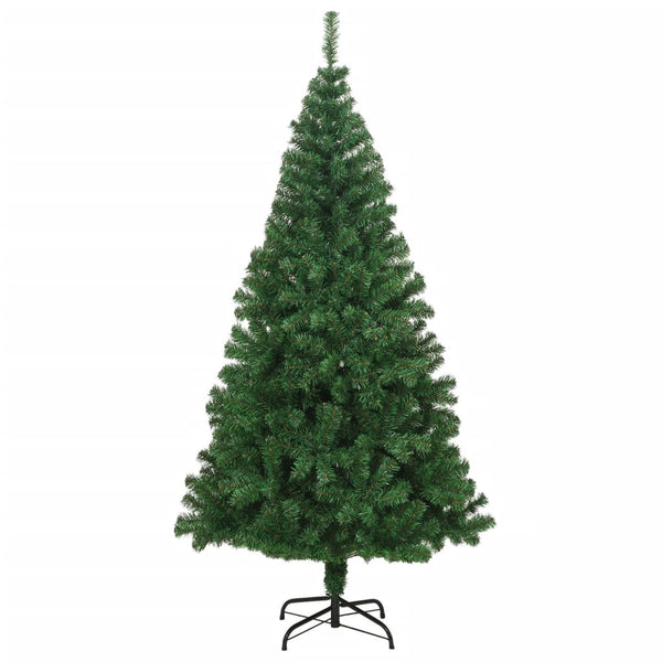 Vihreä tekojoulukuusi paksuilla oksilla Naxeia 210cm (pvc)