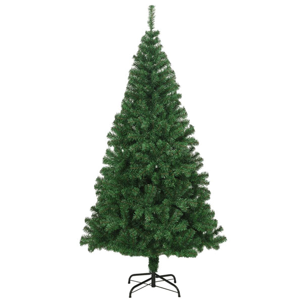 Vihreä tekojoulukuusi paksuilla oksilla Naxeia 240cm (pvc)