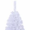 Valkoinen tekojoulukuusi paksuilla oksilla Naxeia 180cm (pvc)