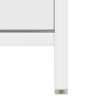 Valkoinen kylpyhuonekaappi Ozsvath 60x33x61cm (puinen)