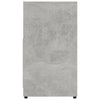 Kylpyhuonekaappi betoninharmaa 60x33x61 cm tekninen puu