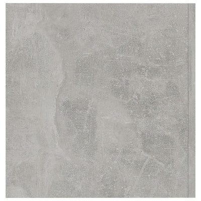 Seinäkaappi betoninharmaa 80x39x40 cm tekninen puu