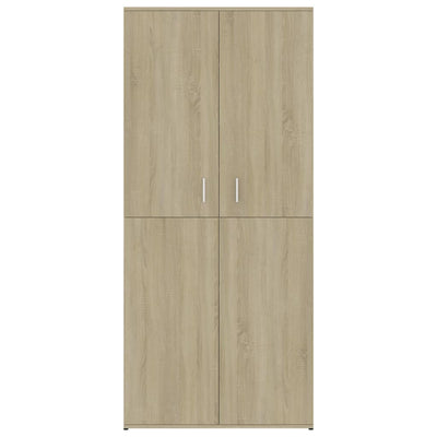 Kenkäkaappi Sonoma-tammi 80x39x178 cm tekninen puu