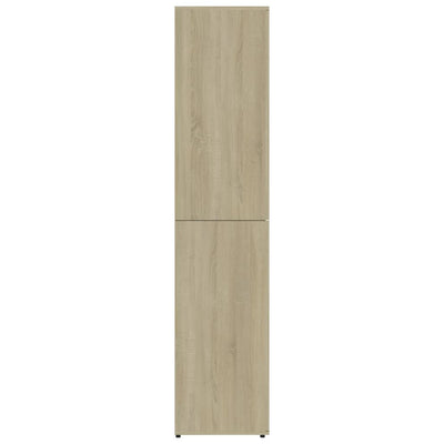 Kenkäkaappi Sonoma-tammi 80x39x178 cm tekninen puu