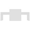 Valkoinen sohvapöytäsarja Geralyn 100x48x40cm (lastulevy)