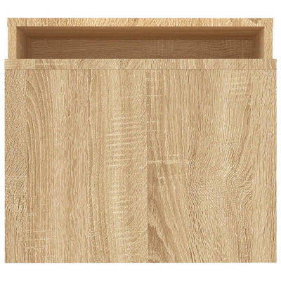 Sohvapöytäsarja Sonoma-tammi 100x48x40 cm lastulevy