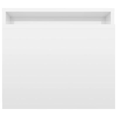 Korkeakiilto valk. sohvapöytäsarja Geralyn 100x48x40cm (puinen)