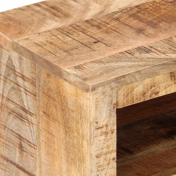 TV-taso 120x30x40 cm karkea mangopuu