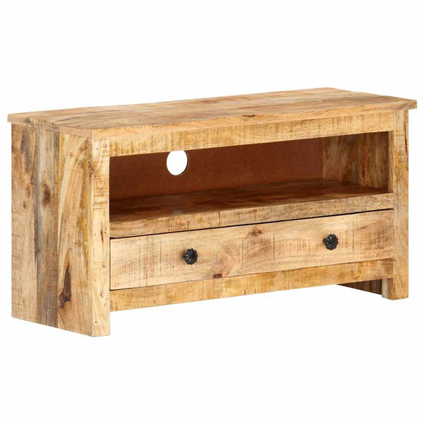 TV-taso 79x30x40 cm karkea mangopuu