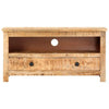 TV-taso 79x30x40 cm karkea mangopuu