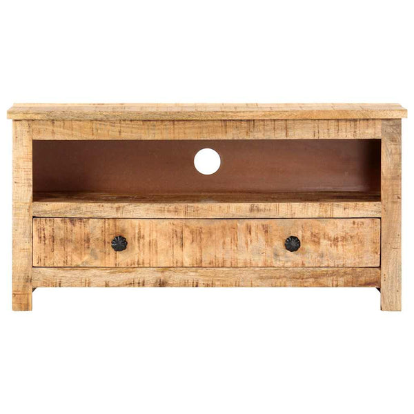 TV-taso 79x30x40 cm karkea mangopuu