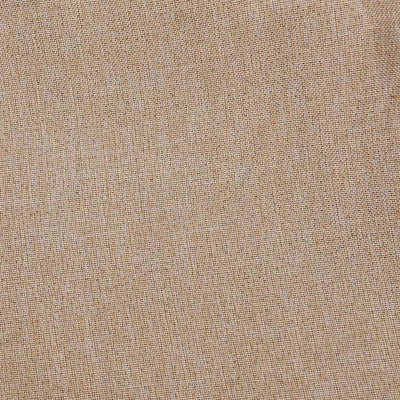 Beige pellavamaiset pimennysverhot koukuilla Csato 140x245cm (2 kpl)