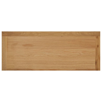 Viinikaappi 11 pullolle 80x32x80 cm täysi tammi