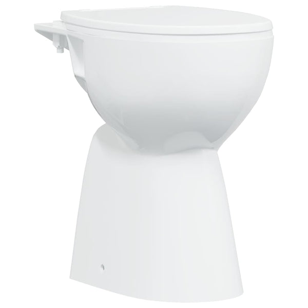 Valk korkea reunaton wc soft close Stefi 7cm (korkeampi keraaminen)